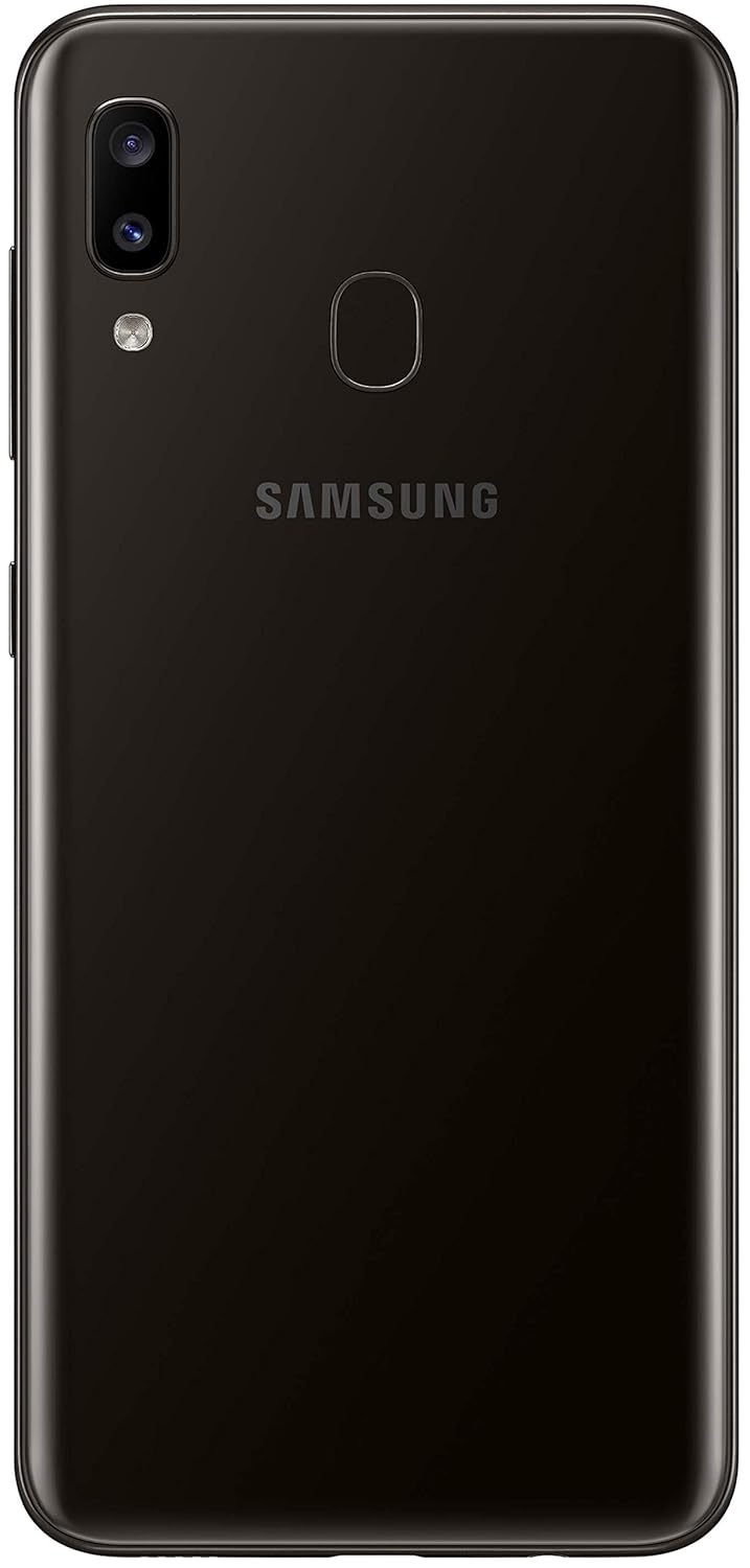 Samsung Galaxy A20 (Black, 3GB RAM, 32GB Storage) - Refurbished