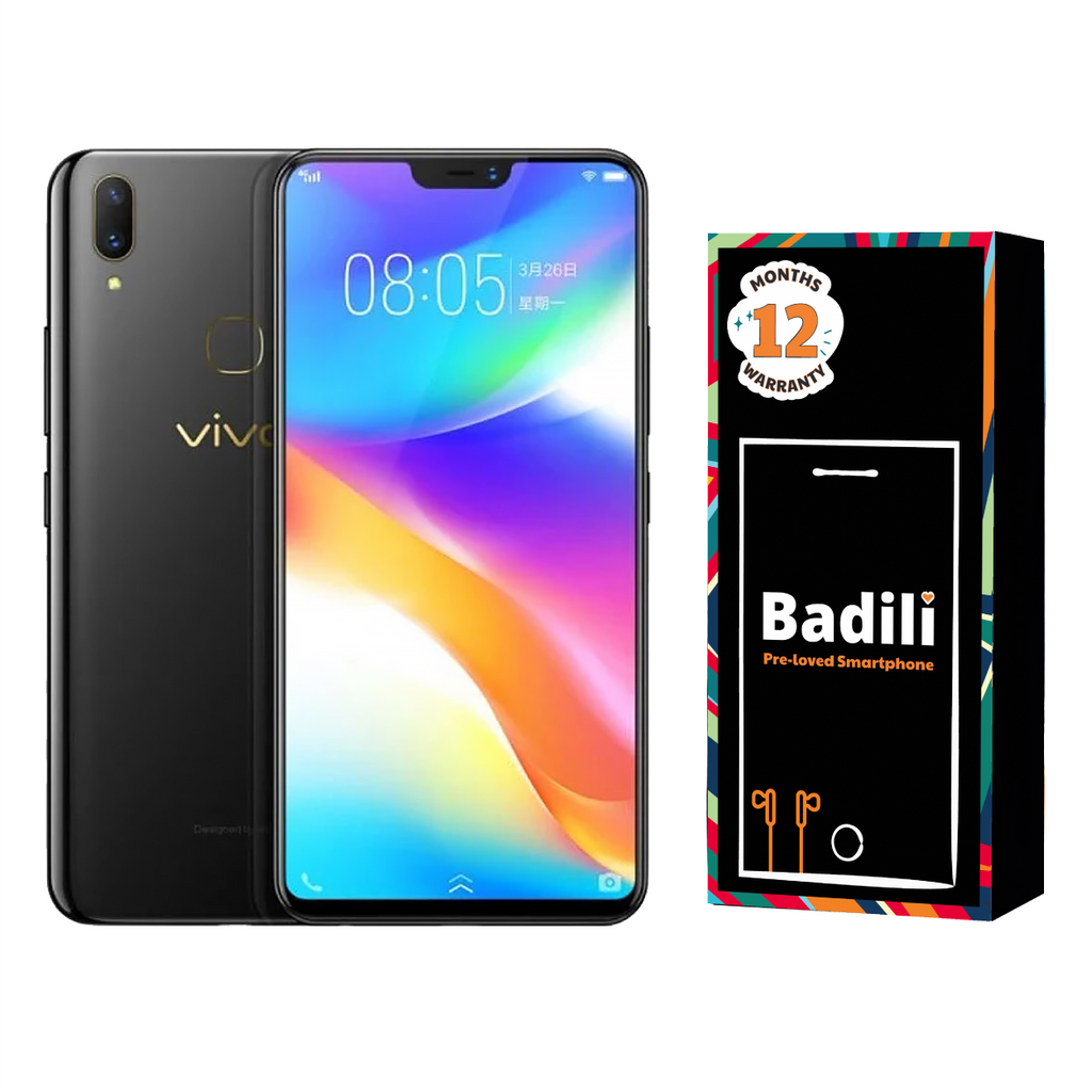Badili Vivo Y85 (Black, 6GB RAM, 128GB Storage) - Refurbished